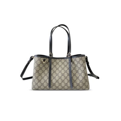 GUCCI GG EMBLEM MEDIUM TOTE BAG 815214 (30*18*11cm) GUCCI GG EMBLEM MEDIUM TOTE BAG 815214 (30*18*11cm)